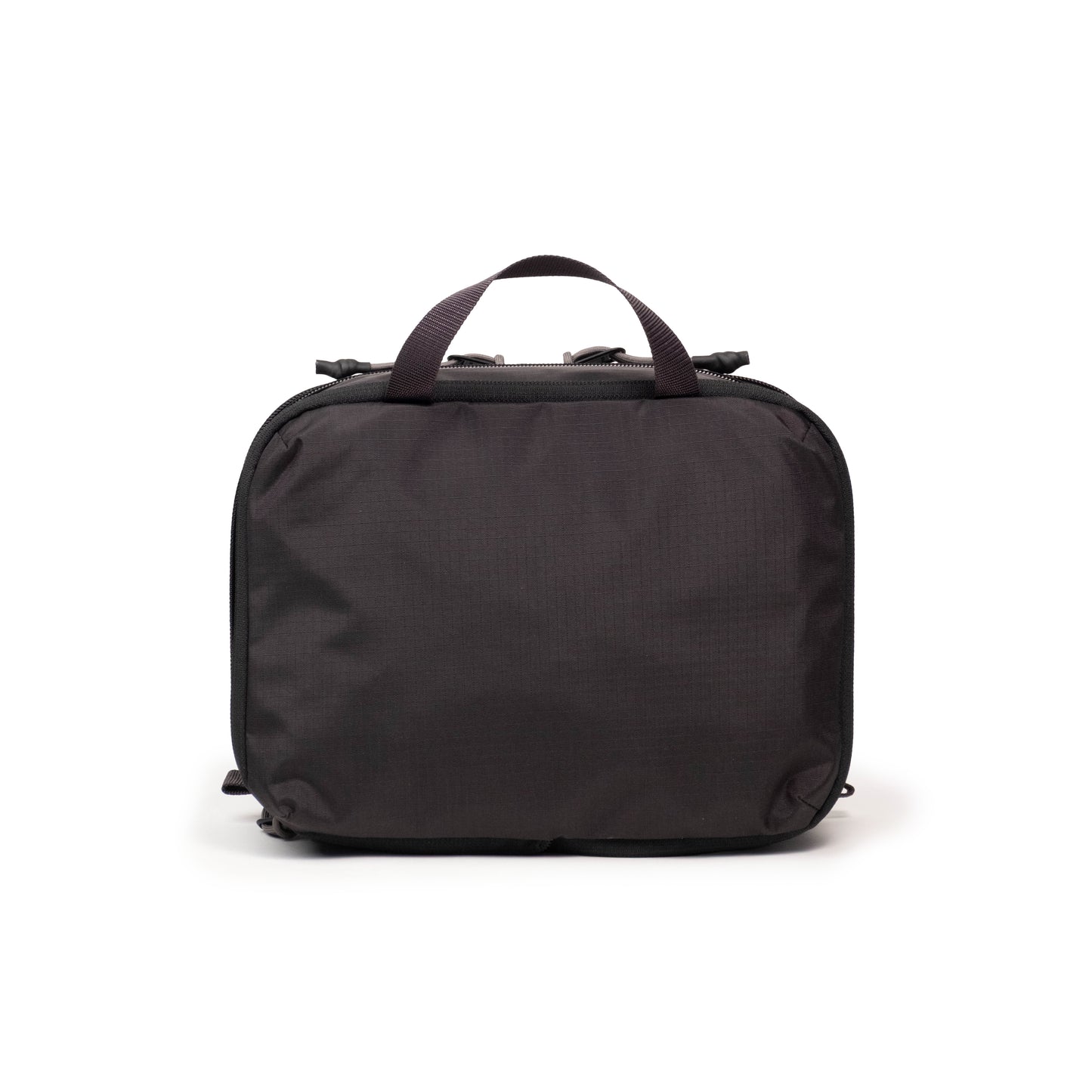 Back View of Topo Designs Global Compression Pack Bag 5L in "Black / Black"