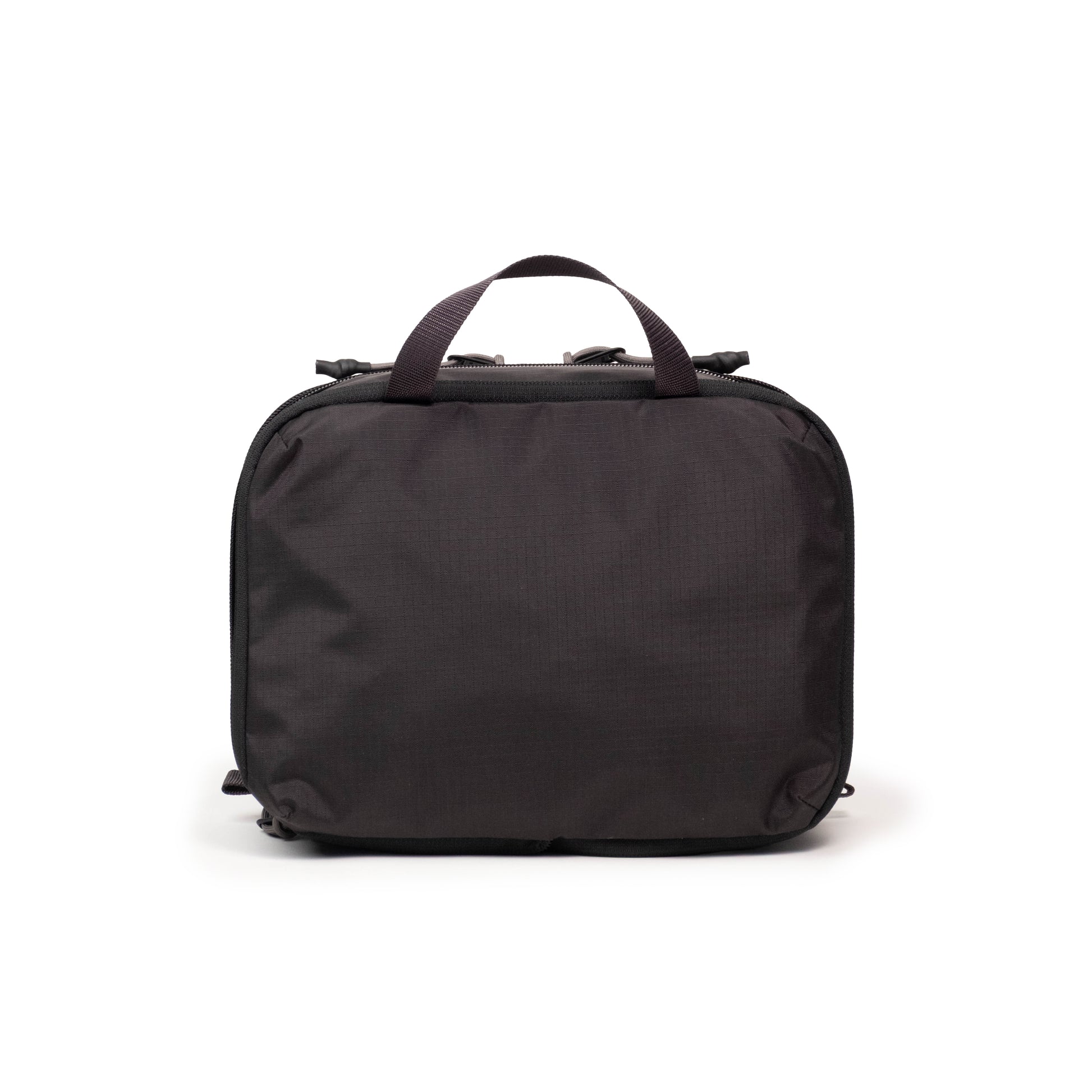 Back View of Topo Designs Global Compression Pack Bag 5L in "Black / Black"
