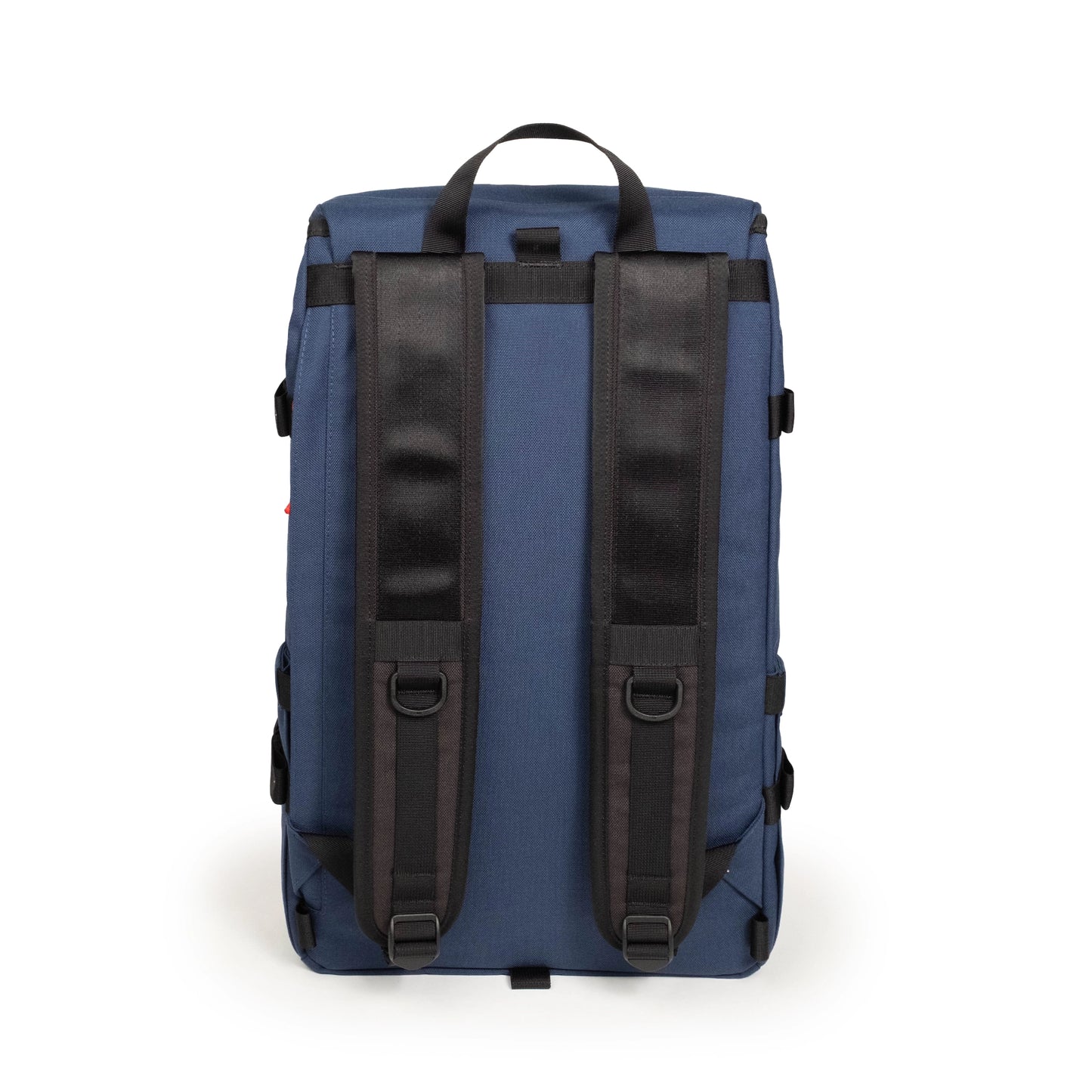 Back view of Topo Designs Klettersack Classic vintage-inspired rucksack backpack in "Midnight".