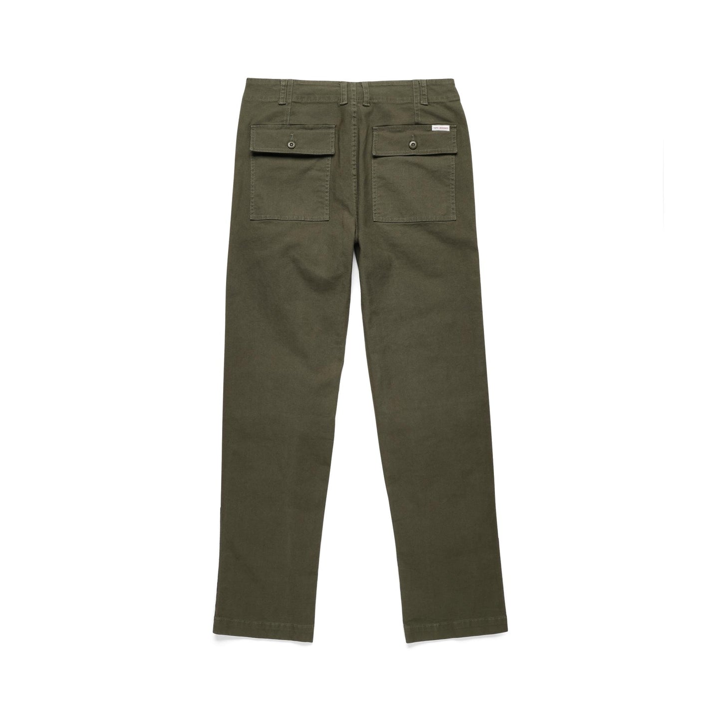 Back View of Topo Designs Field Pant - Men's in "Beetle"