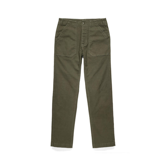 Front View of Topo Designs Field Pant - Men's in "Beetle"