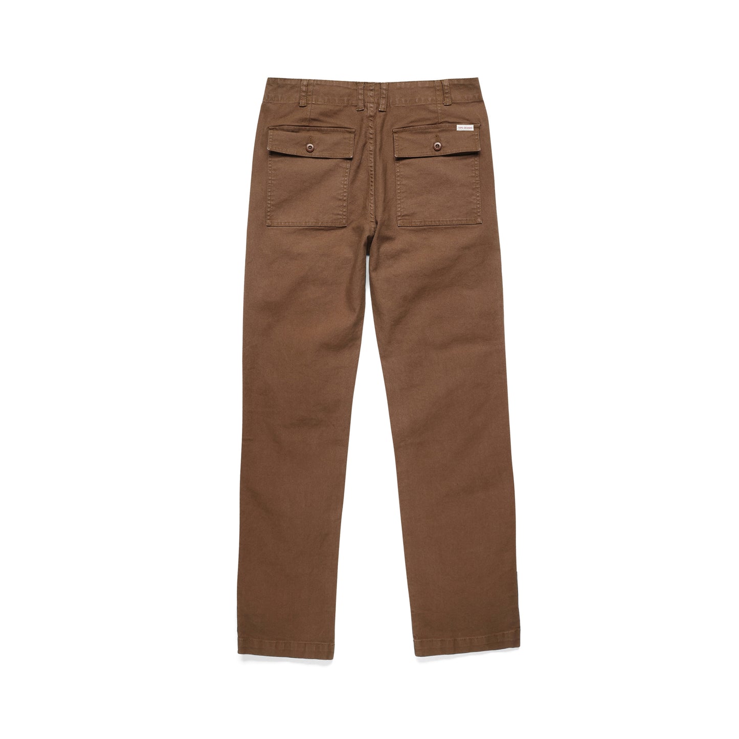 Back View of Topo Designs Field Pant - Men's in "Desert Palm"