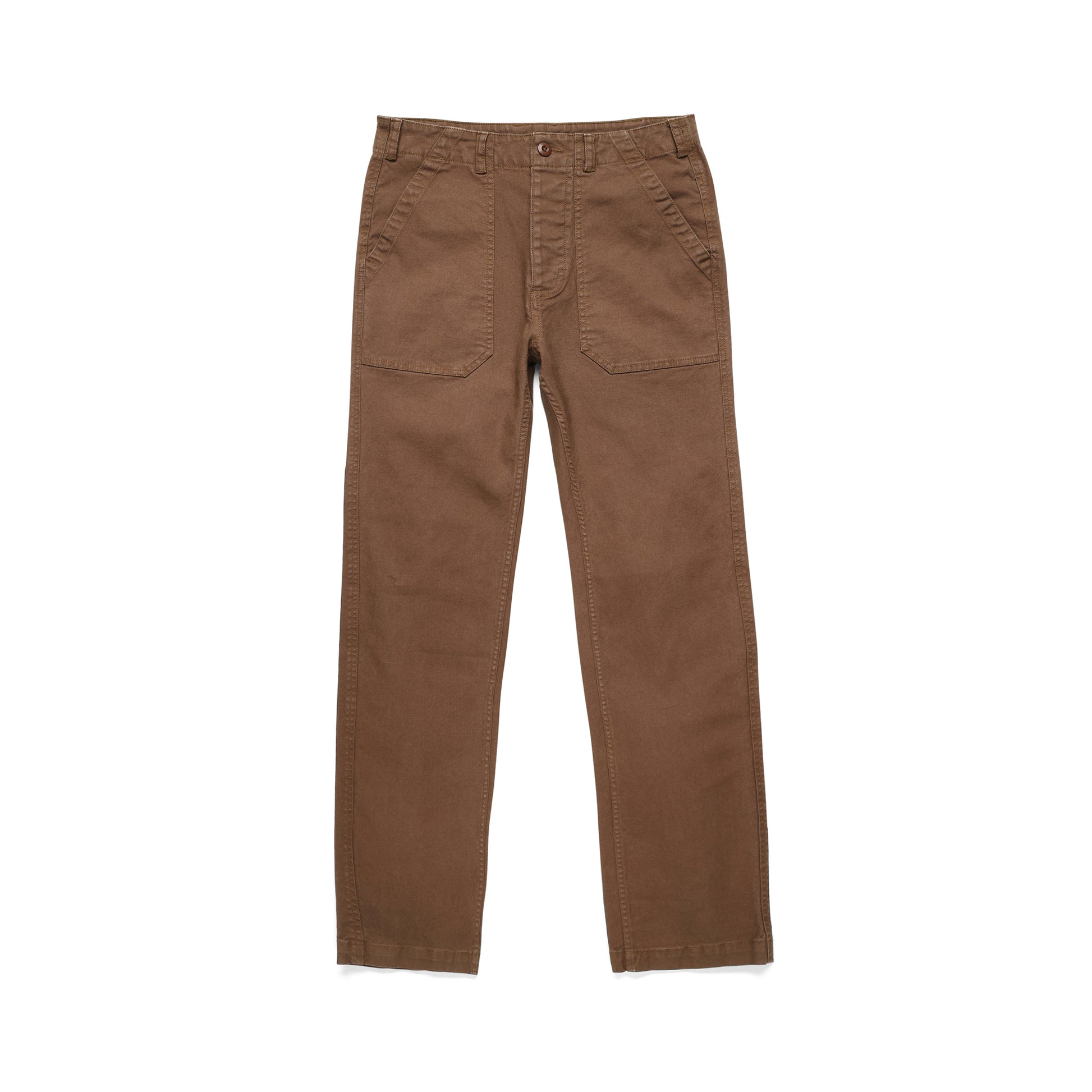Front View of Topo Designs Field Pant - Men's in "Desert Palm"