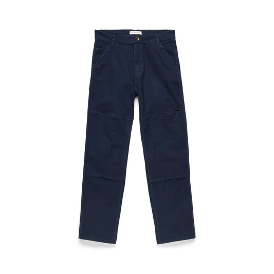 Front View of Topo Designs Utility Pants - Men's in "Midnight"