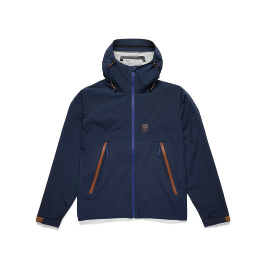 Front View of Topo Designs Global Jacket - Men's in "Midnight"