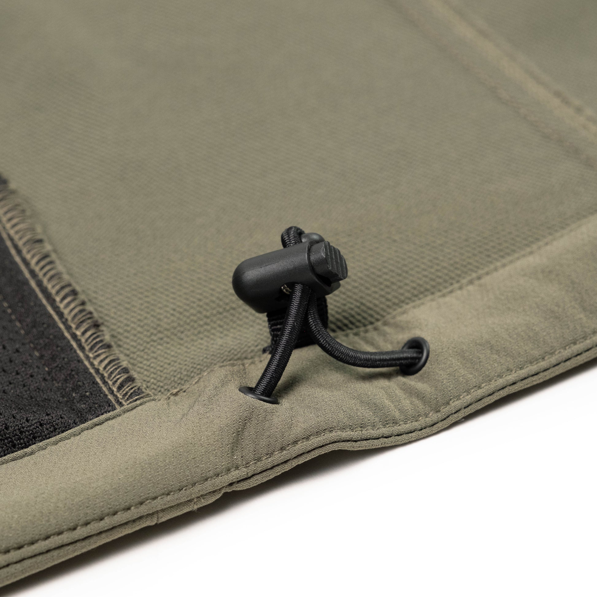 General Detail shot of Topo Designs HighPeak Jacket in "Beetle"
