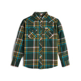 Front View of Topo Designs Mountain Shirt Long Sleeve - Men's in "Forest Multi"