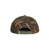 Back shot of Topo Designs x CCH x Pine Printshop Rope Cap in "Mossy Oak Greenleaf"