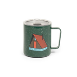 Topo Designs x MiiR Camp Cup in "Green Speckle"