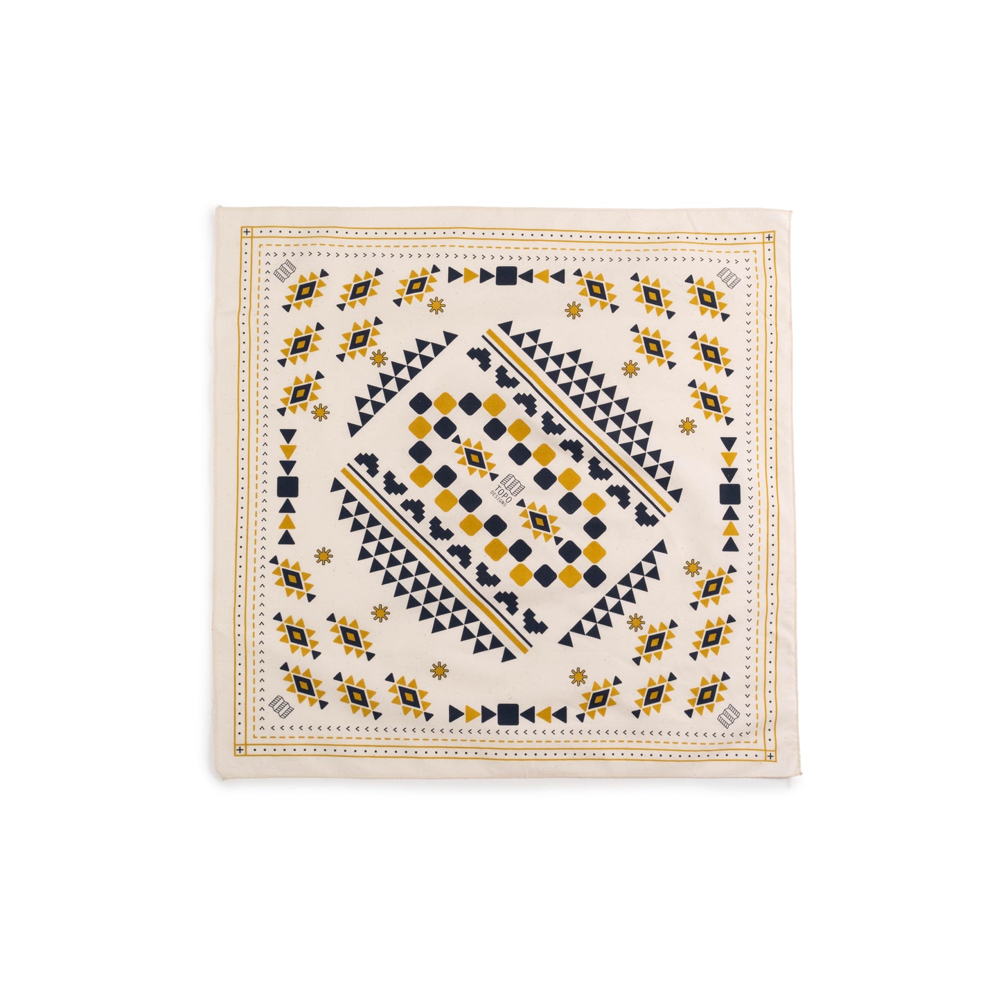 Topo Designs x Pine Printshop Bandana in "Natural"