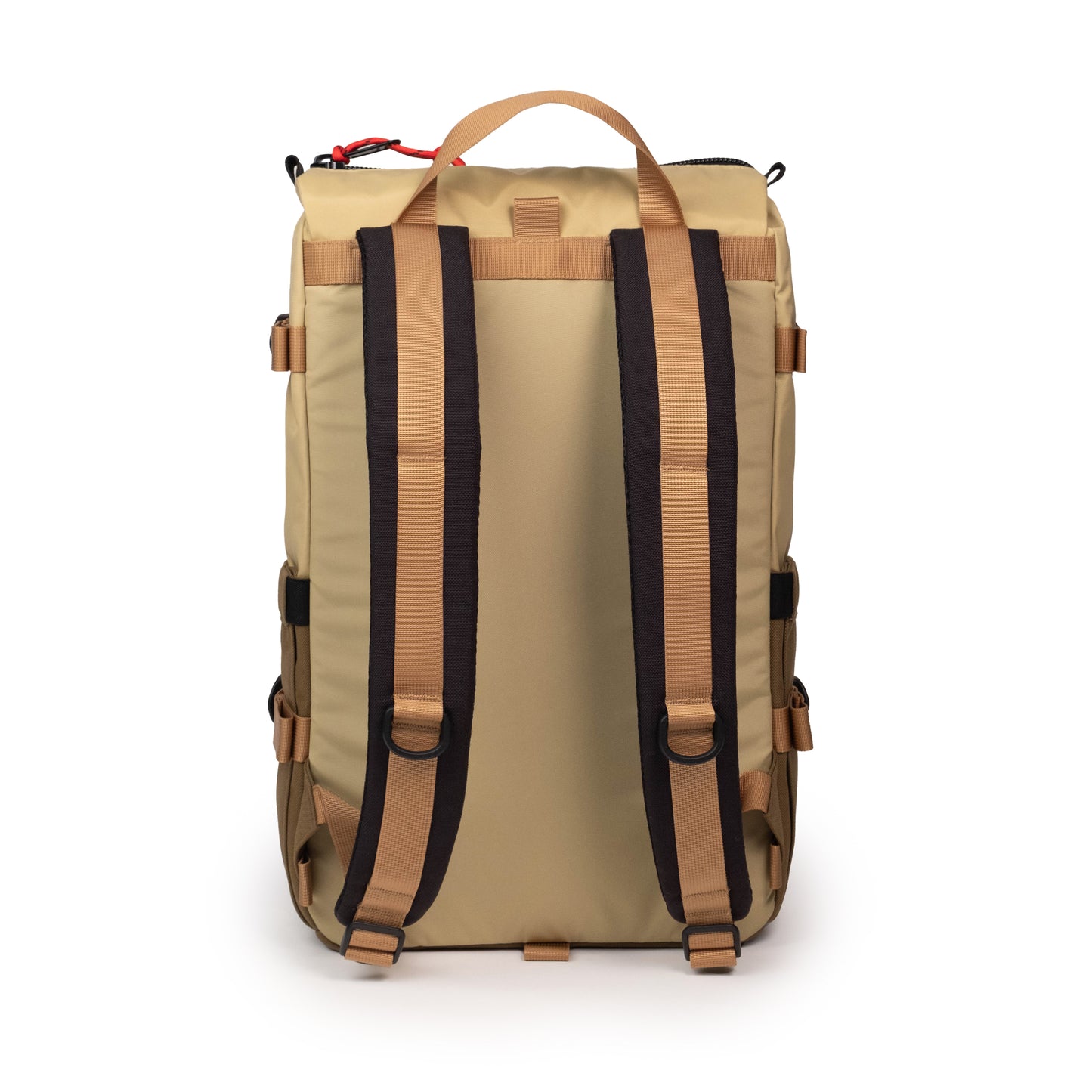 Back View of Topo Designs x TSPTR Rover Pack Classic in "Hemp / Desert Palm"
