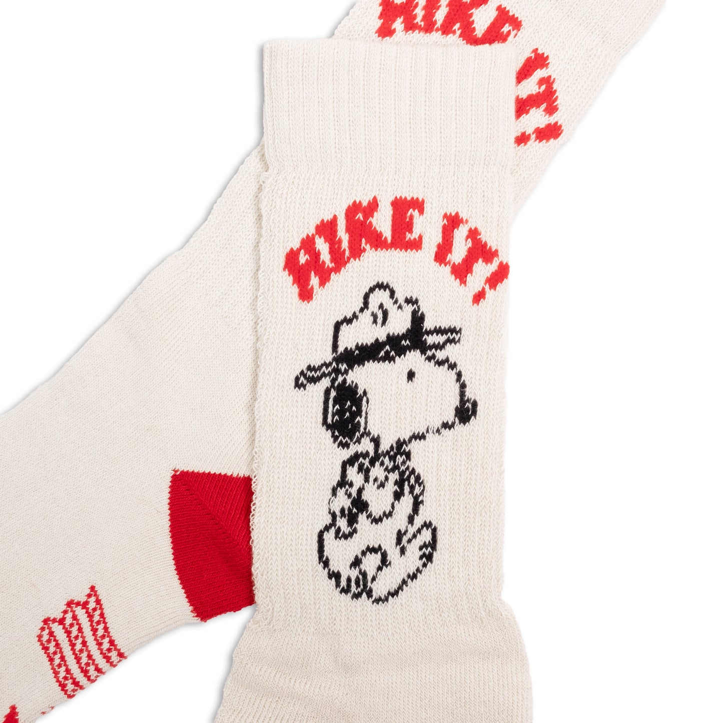 Topo Designs x TSPTR Socks in "Hike It / Ecru"
