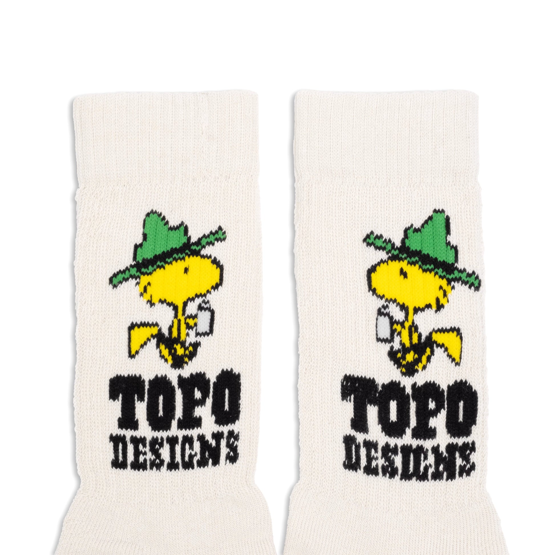 Topo Designs x TSPTR Socks in "Woodstock / Ecru"