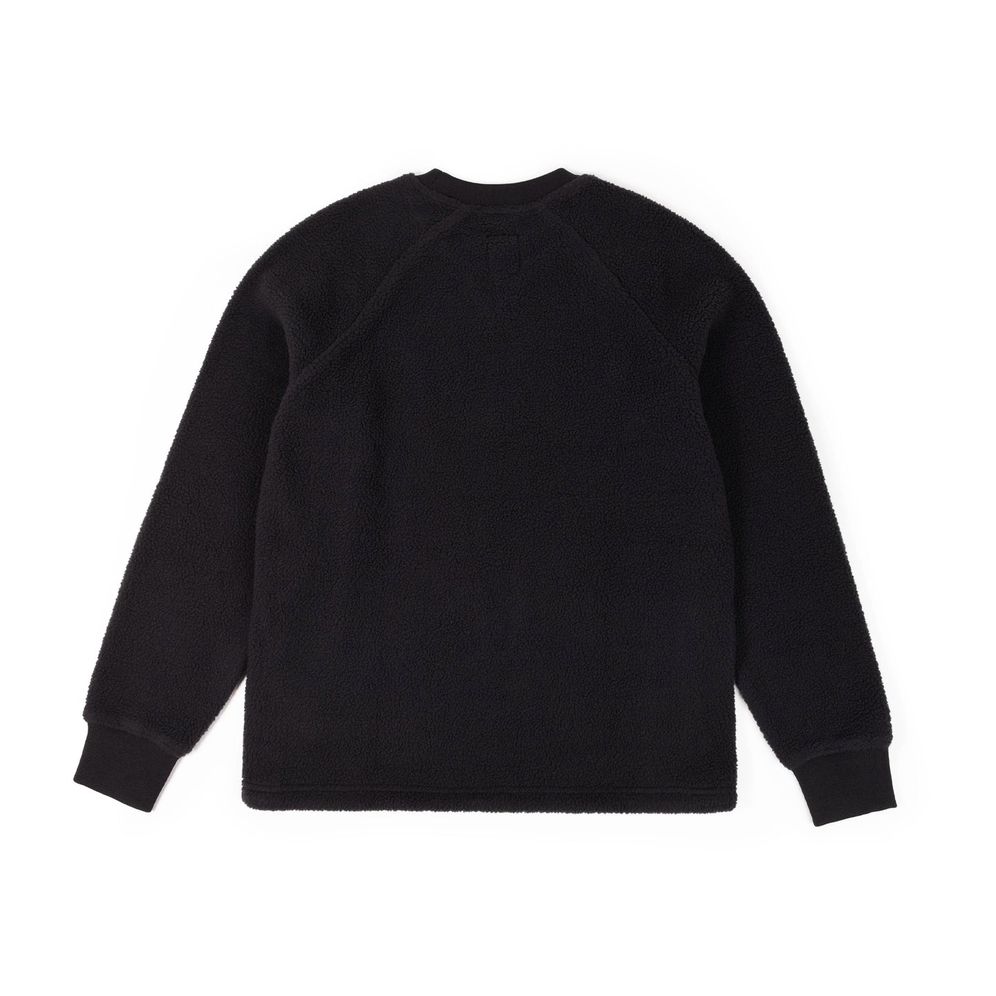 Mountain Fleece Crewneck in "Black"