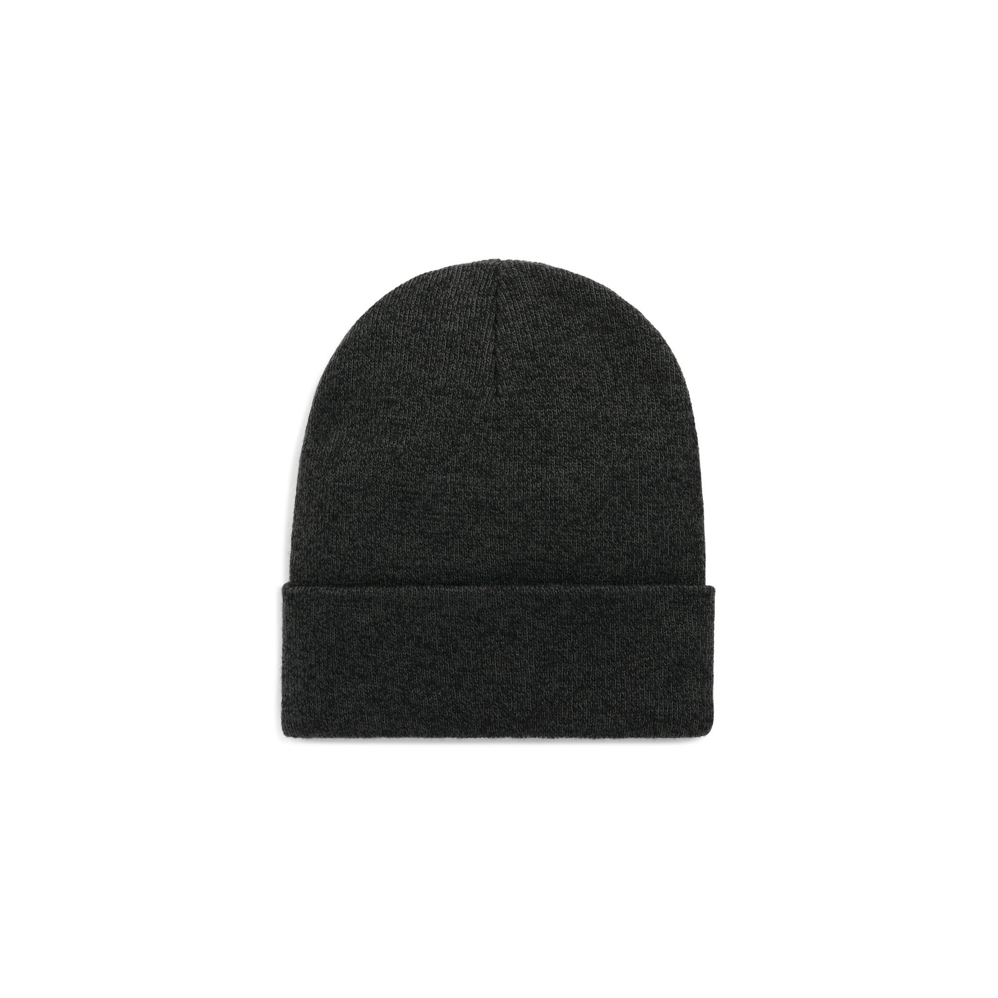 Back View of Topo Designs Work Cap in "Asphalt / Black Marl"