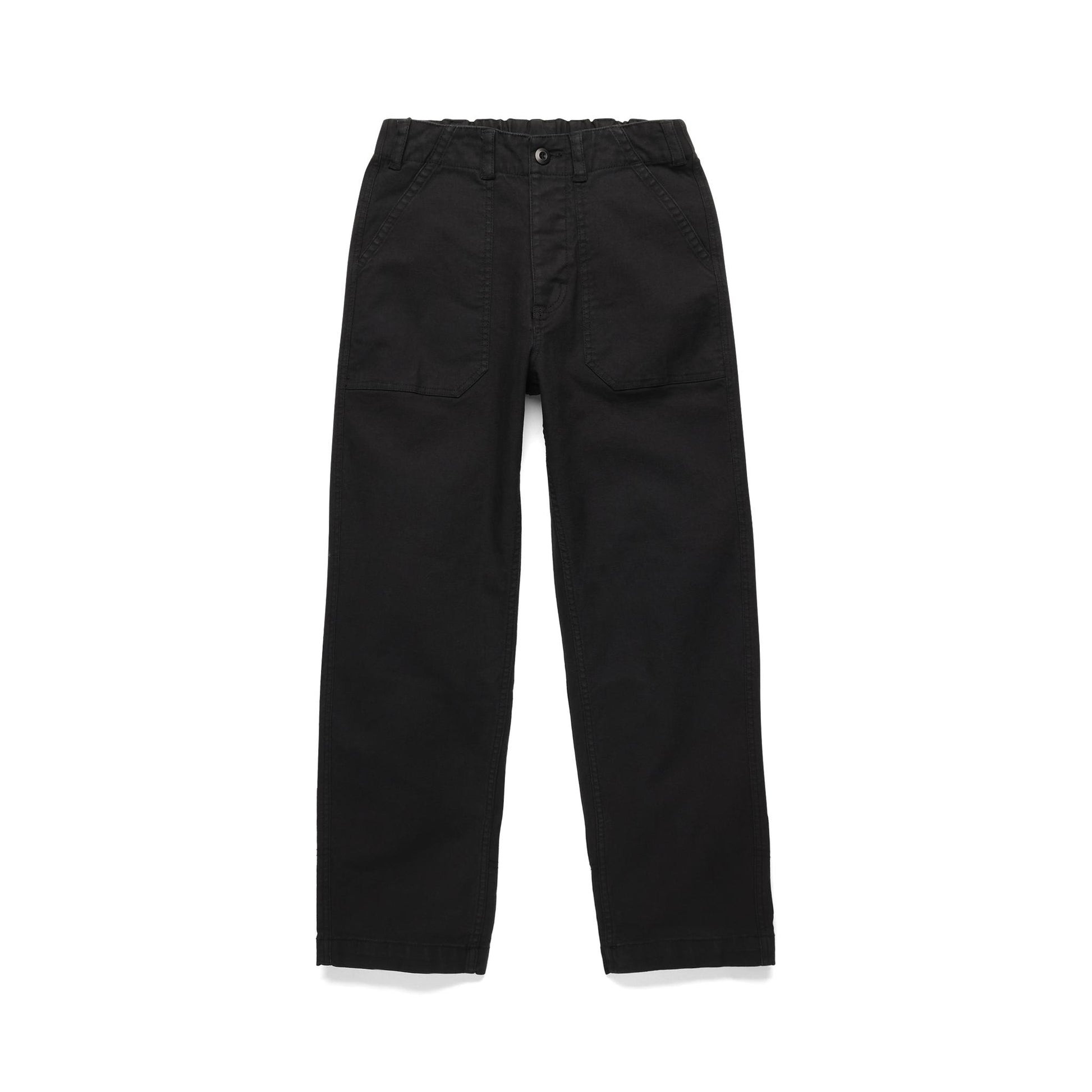 Front View of Topo Designs Field Pant - Women's in "Black"
