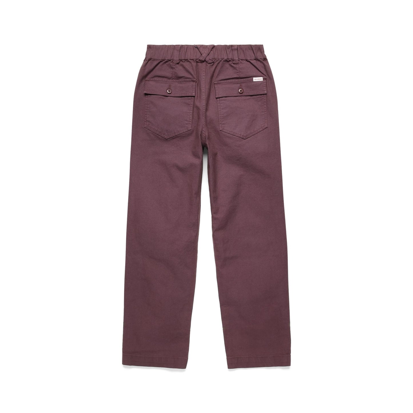 Back View of Topo Designs Field Pant - Women's in "Huckleberry"