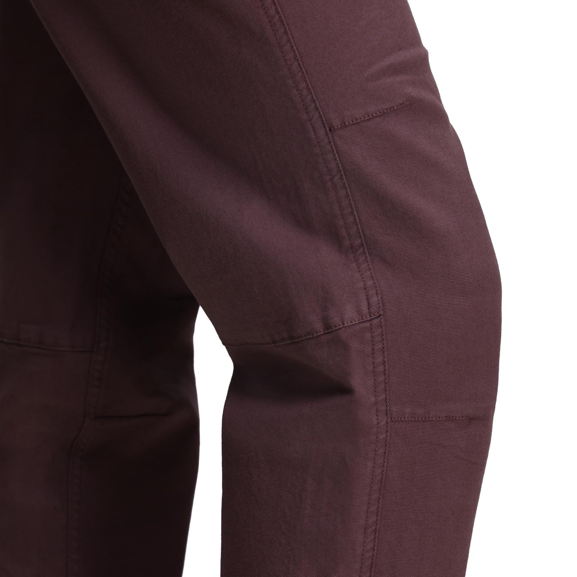 General Detail shot of Topo Designs Dirt Pants Classic - Women's in "Huckleberry"
