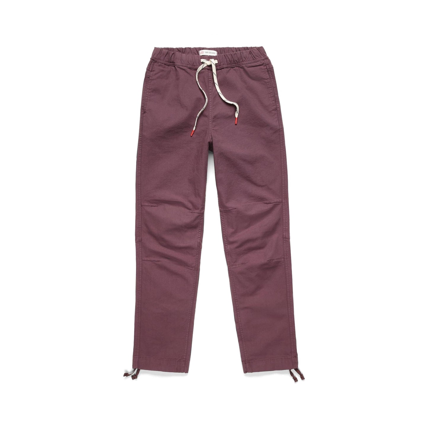 Front View of Topo Designs Dirt Pants Classic - Women's in "Huckleberry"