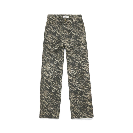 Front View of Topo Designs Utility Pants - Women's in "Beetle Yukon"