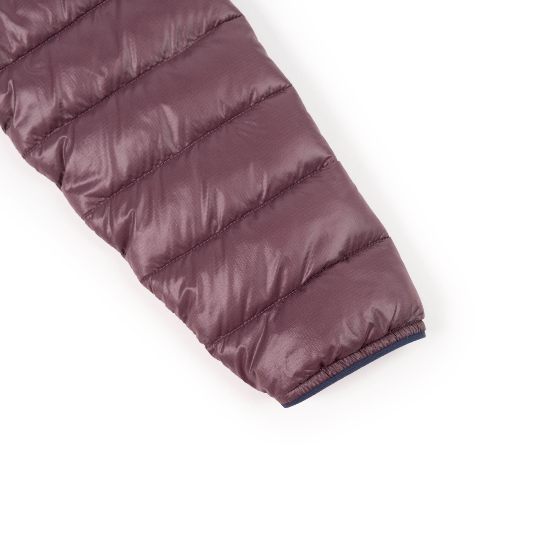 General Detail shot of Topo Designs Townie Puffer Jacket - Women's in "Huckleberry"