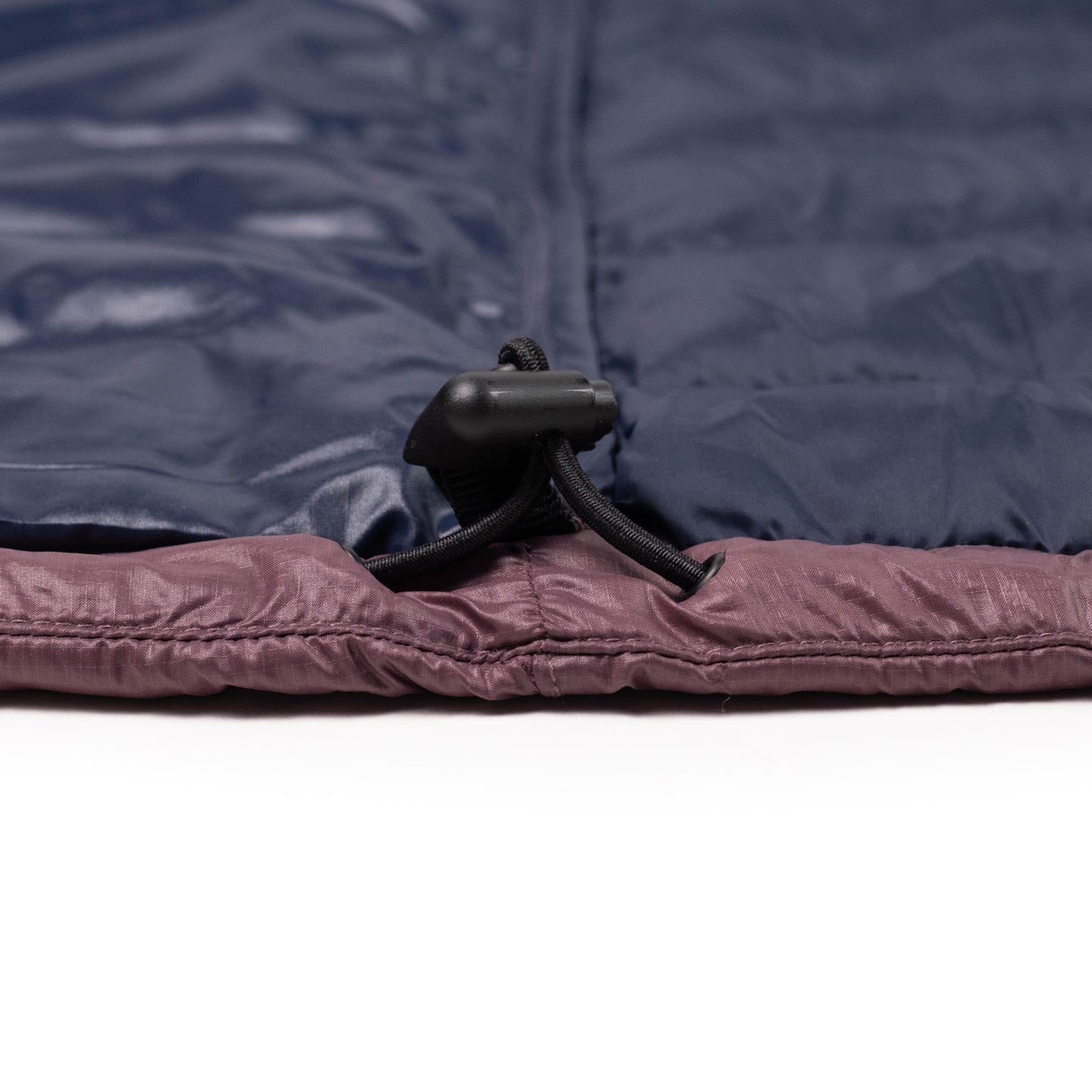 General Detail shot of Topo Designs Townie Puffer Jacket - Women's in "Huckleberry"