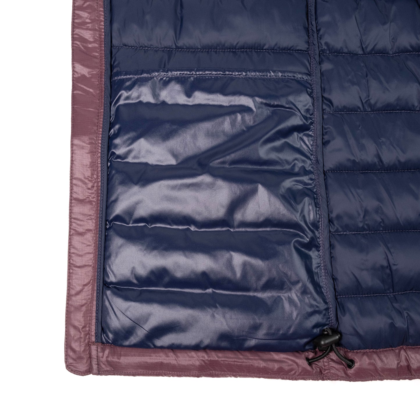 General Detail shot of Topo Designs Townie Puffer Jacket - Women's in "Huckleberry"