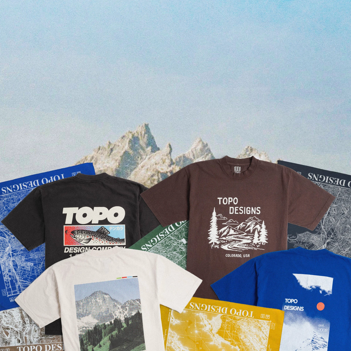 Backpacks, Bags, and Apparel for Anywhere on Your Map – Topo Designs