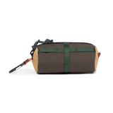 Back View of Topo Designs Burrito Bag in "Woodland / Goldenrod"