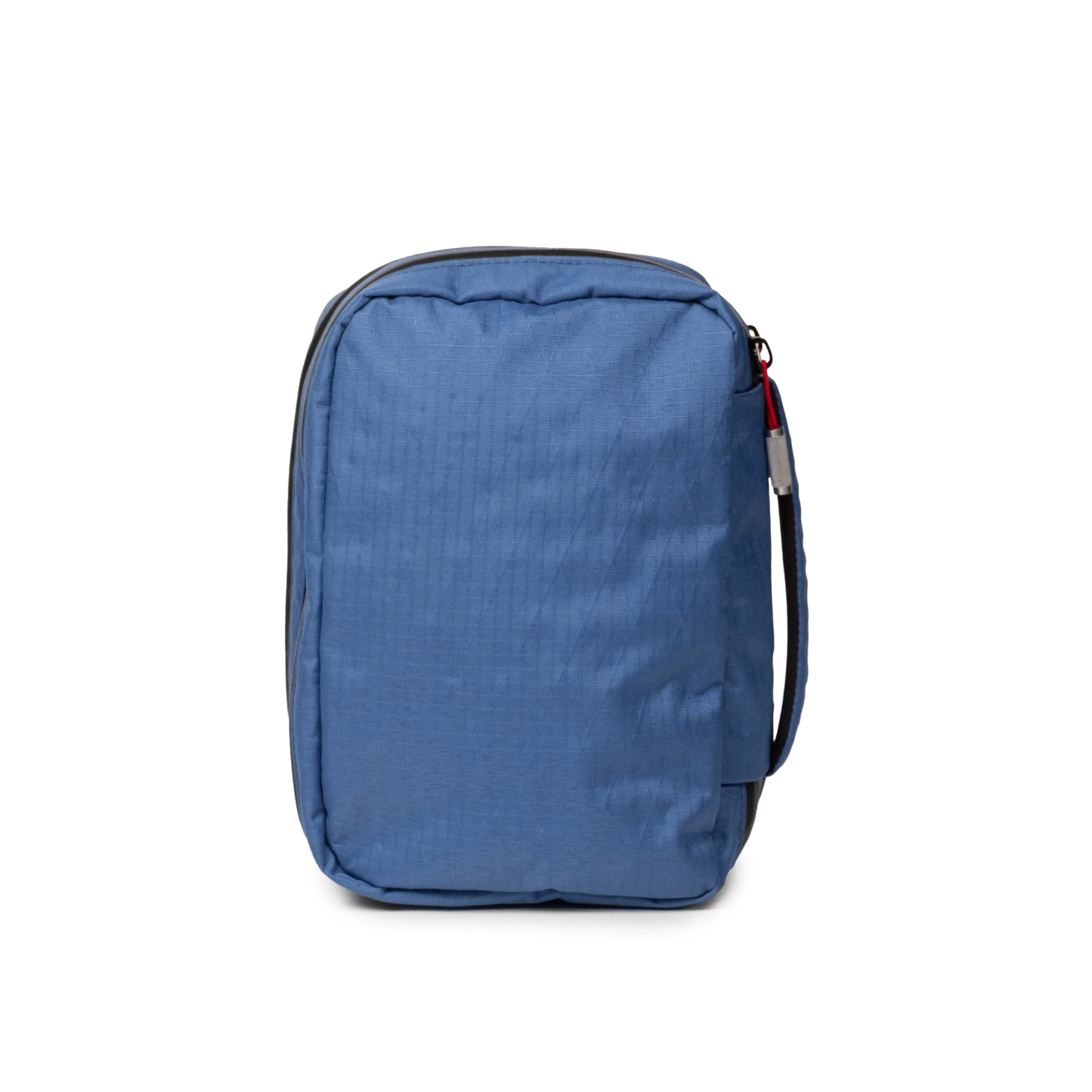 Back view of Topo Designs Global Pro Tech Case in "Ocean Blue"