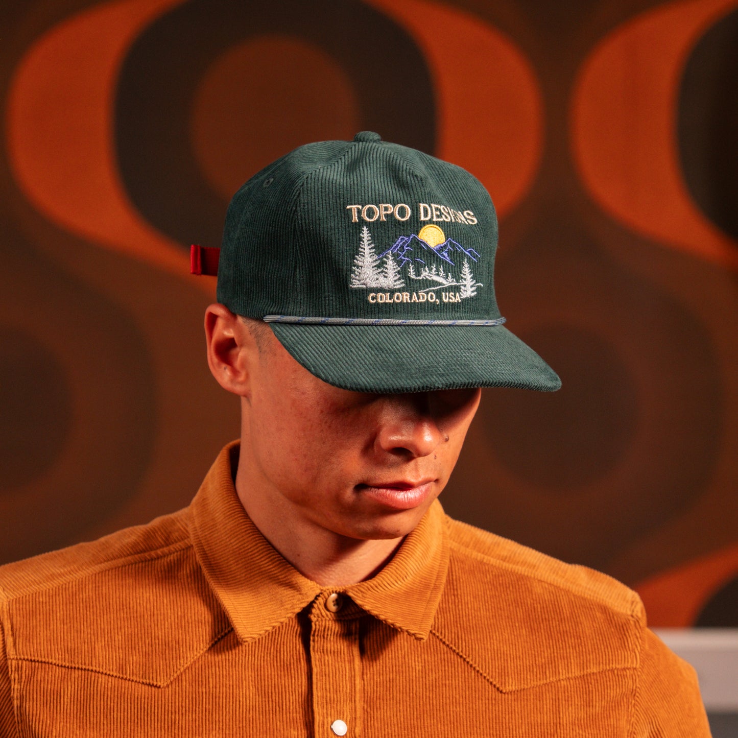 Corduroy Trucker Hat - Pine Ridge - Final Sale