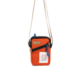 Front View of Topo Designs Mini Shoulder Bag in "Persimmon Haze"