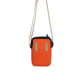 Back View of Topo Designs Mini Shoulder Bag in "Persimmon Haze"