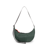 Back View of Topo Designs Moonlight Crossbody Bag in "Very Peri / Forest"