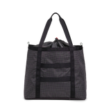 Back View of Topo Designs Mountain Utility Tote in "Grid / Very Peri"