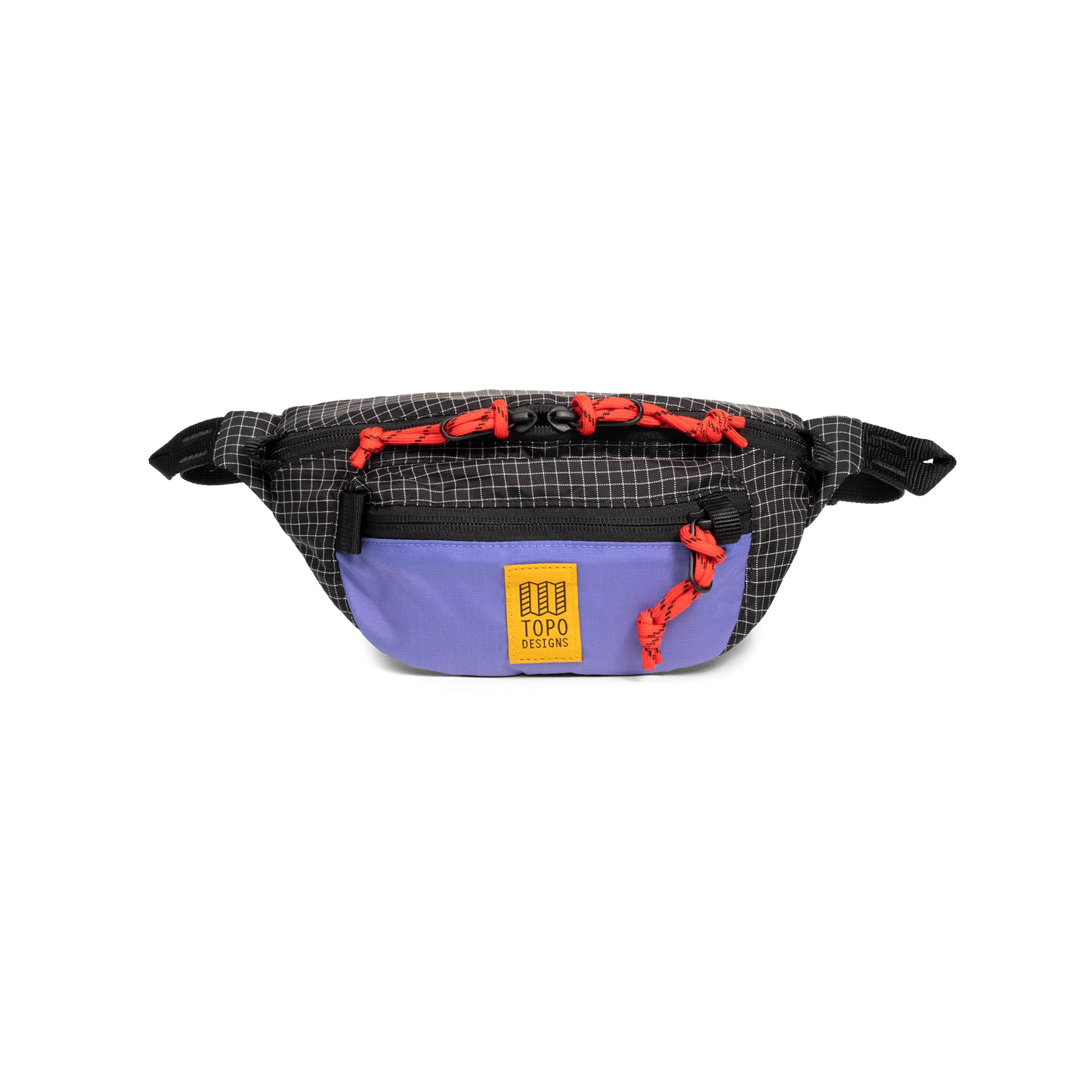 Topo Designs Mountain Waist Pack in "Grid / Very Peri"
