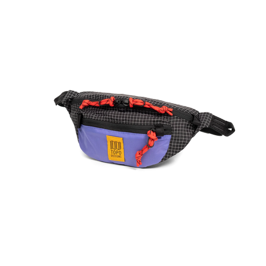 Topo Designs Mountain Waist Pack in "Grid / Very Peri"
