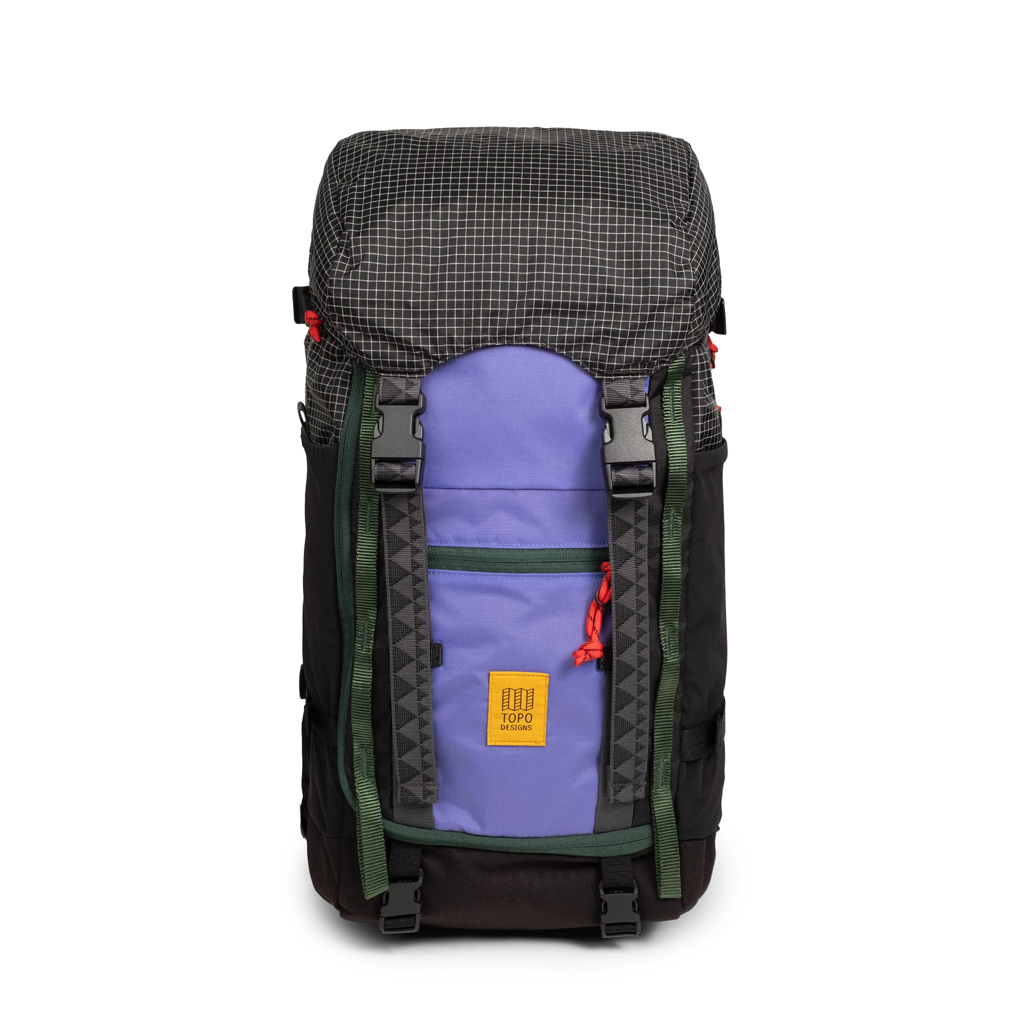 Topo Designs Rover Trail Pack in "Grid / Very Peri"