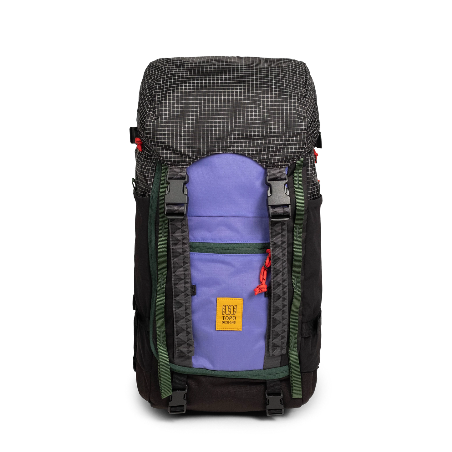 Topo Designs Rover Trail Pack in "Grid / Very Peri"
