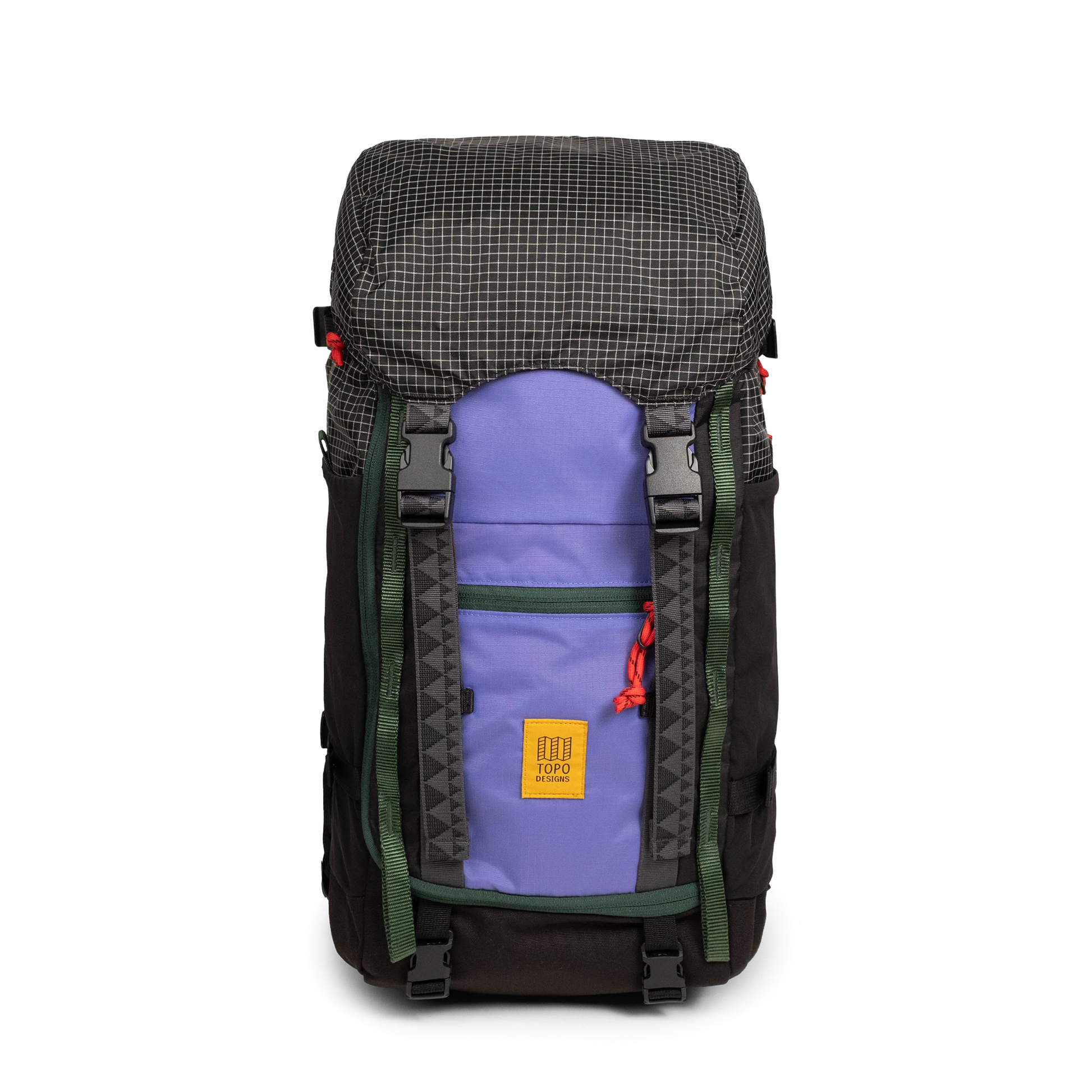 Topo Designs Rover Trail Pack in "Grid / Very Peri"