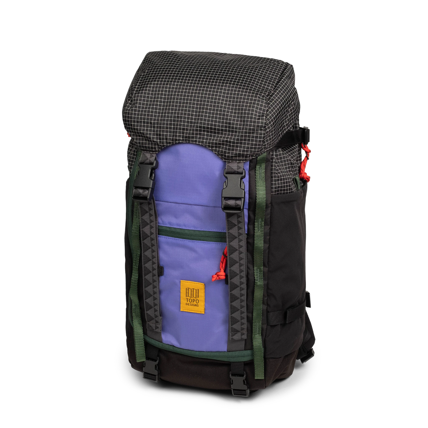 Topo Designs Rover Trail Pack in "Grid / Very Peri"