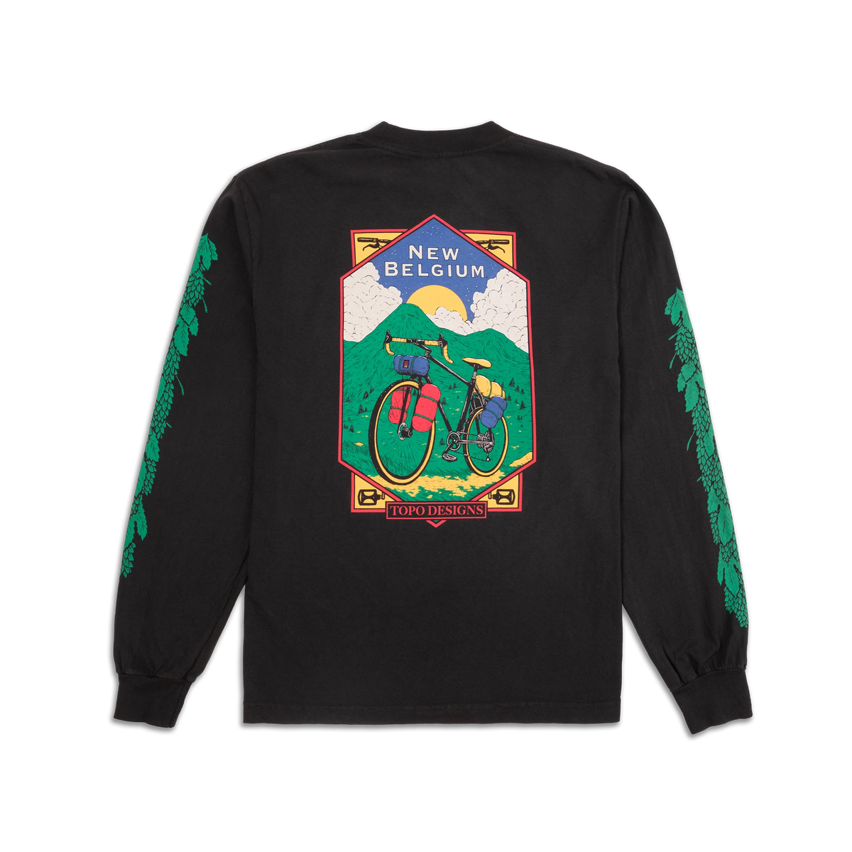 Topo Designs x New Belgium Brewing Graphic Tee Long Sleeve