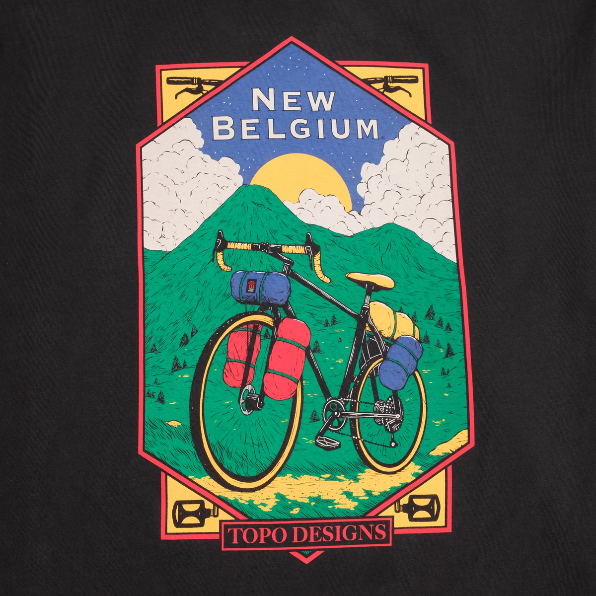 Topo Designs x New Belgium Brewing Graphic Tee Long Sleeve
