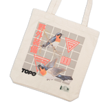Topo Designs x Pine Printshop Classic Canvas Tote - Proceed Slow