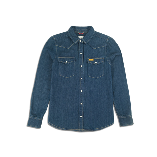 Mountain Shirt Long Sleeve Denim - Women's
