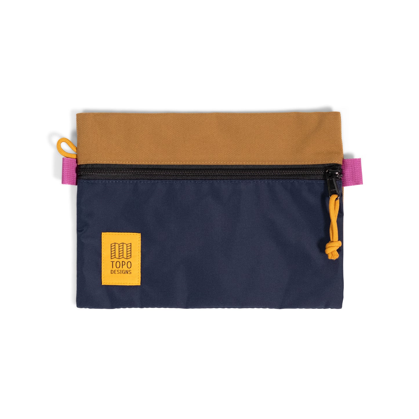 Topo Designs Accessory Bag "Medium" in "Dark Khaki / Navy""