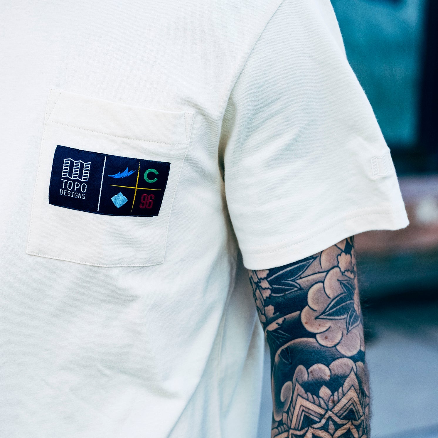 General lifestyle shot of Topo Designs x Colorado Rapids Graphic Tee