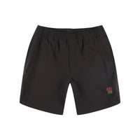 Topo Designs Men's Global lightweight quick dry travel Shorts in "Black".