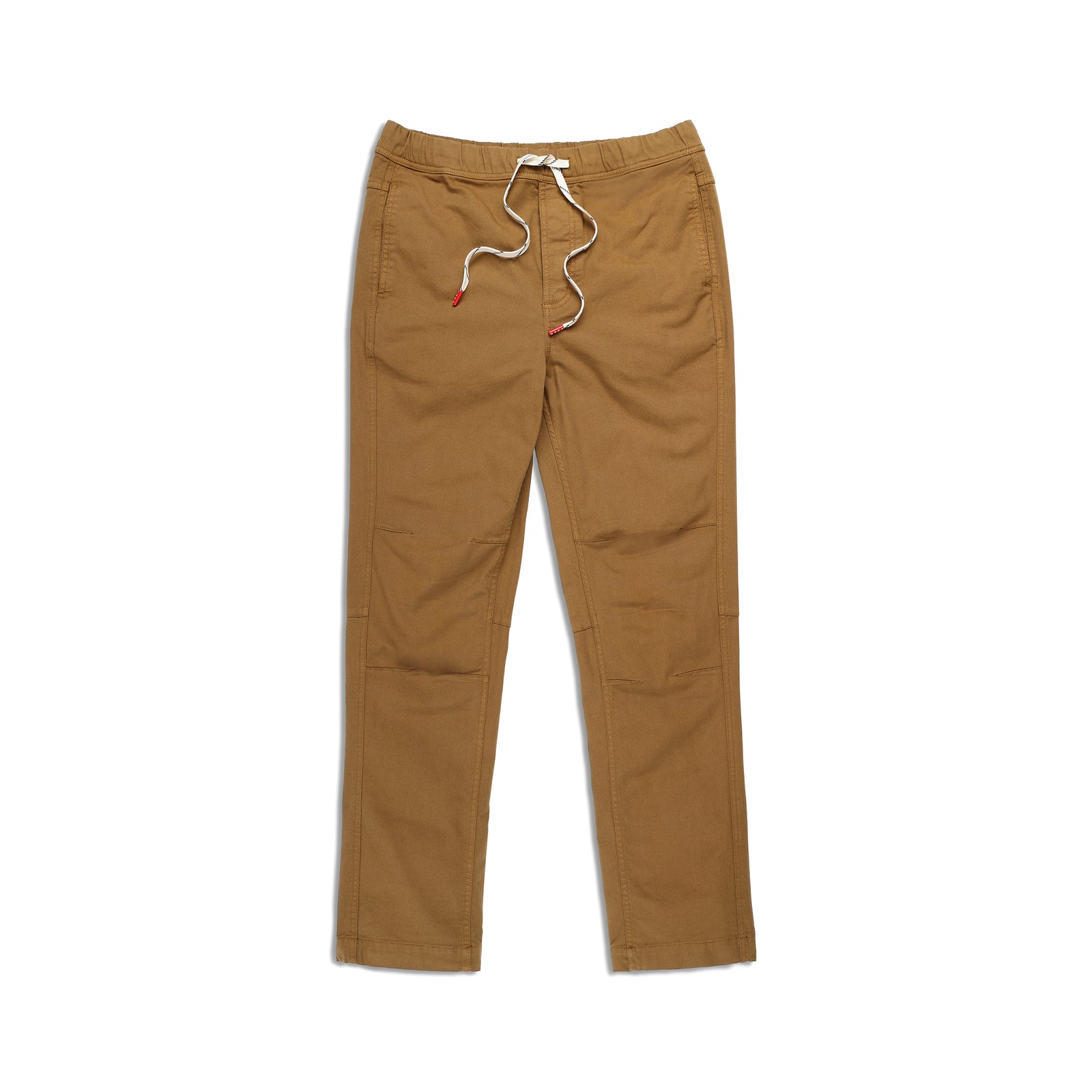 Front View of Topo Designs Dirt Pants Classic - Men's in "Dark Khaki"