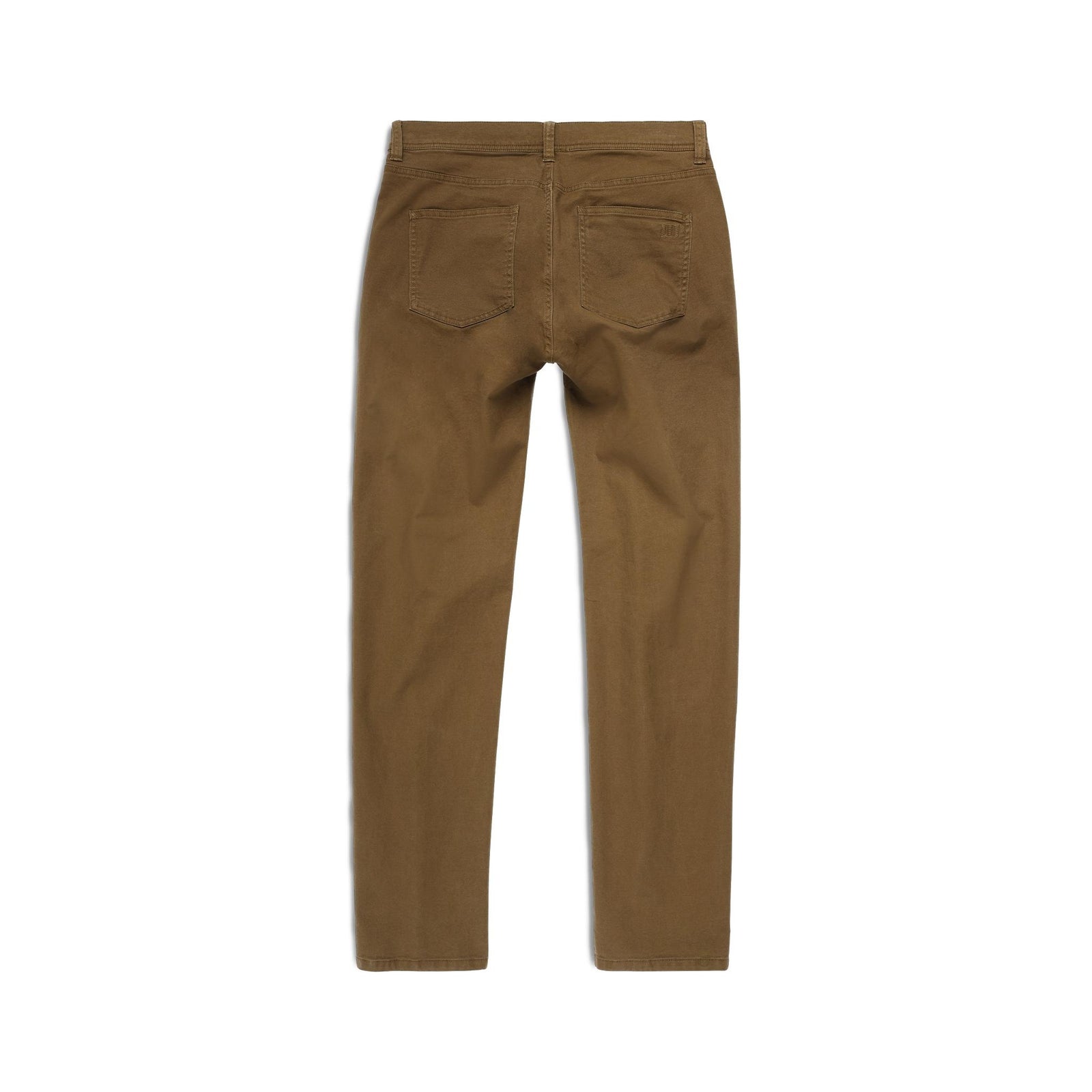 Back View of Topo Designs Dirt 5-Pocket Pants - Men's in "Desert Palm"
